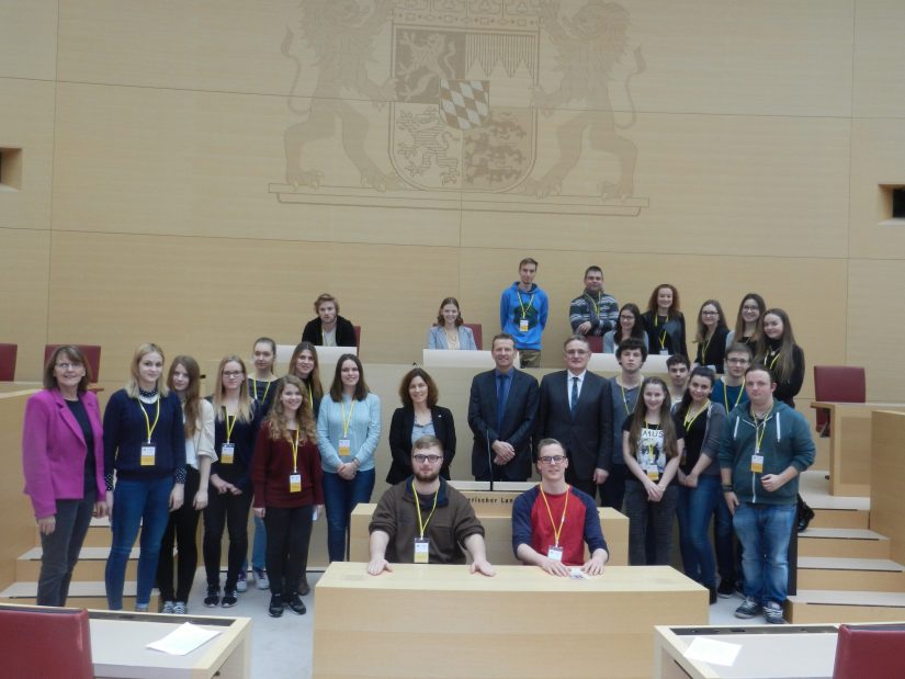 Schweinfurter Schüler im Maximilianeum